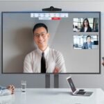 ongoing video conference meeting